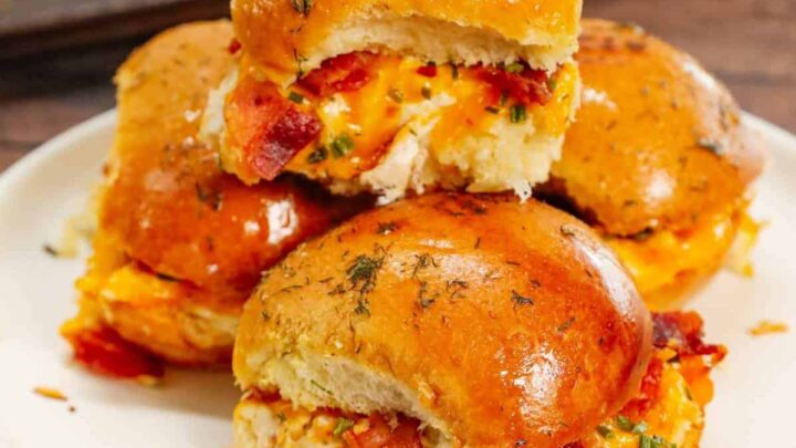 Irresistible Chicken Bacon Ranch Sliders